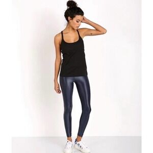 Moral Lustrous Leggings in Midnight Navy